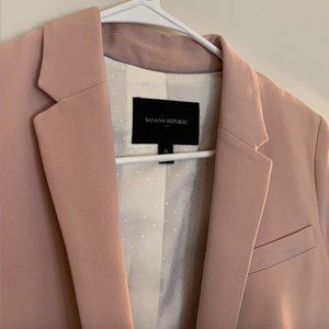 Banana Republic Pink Classic Blazer - Size 0